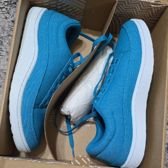 allbirds Shoes - Allbirds Canvas Pacer Thrive Teal (Clarity Blue) Sneakers